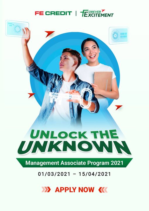 Chương Trình Quản Trị Viên Tập Sự Management Associate Program 2021 - "Unlock The Unknown"